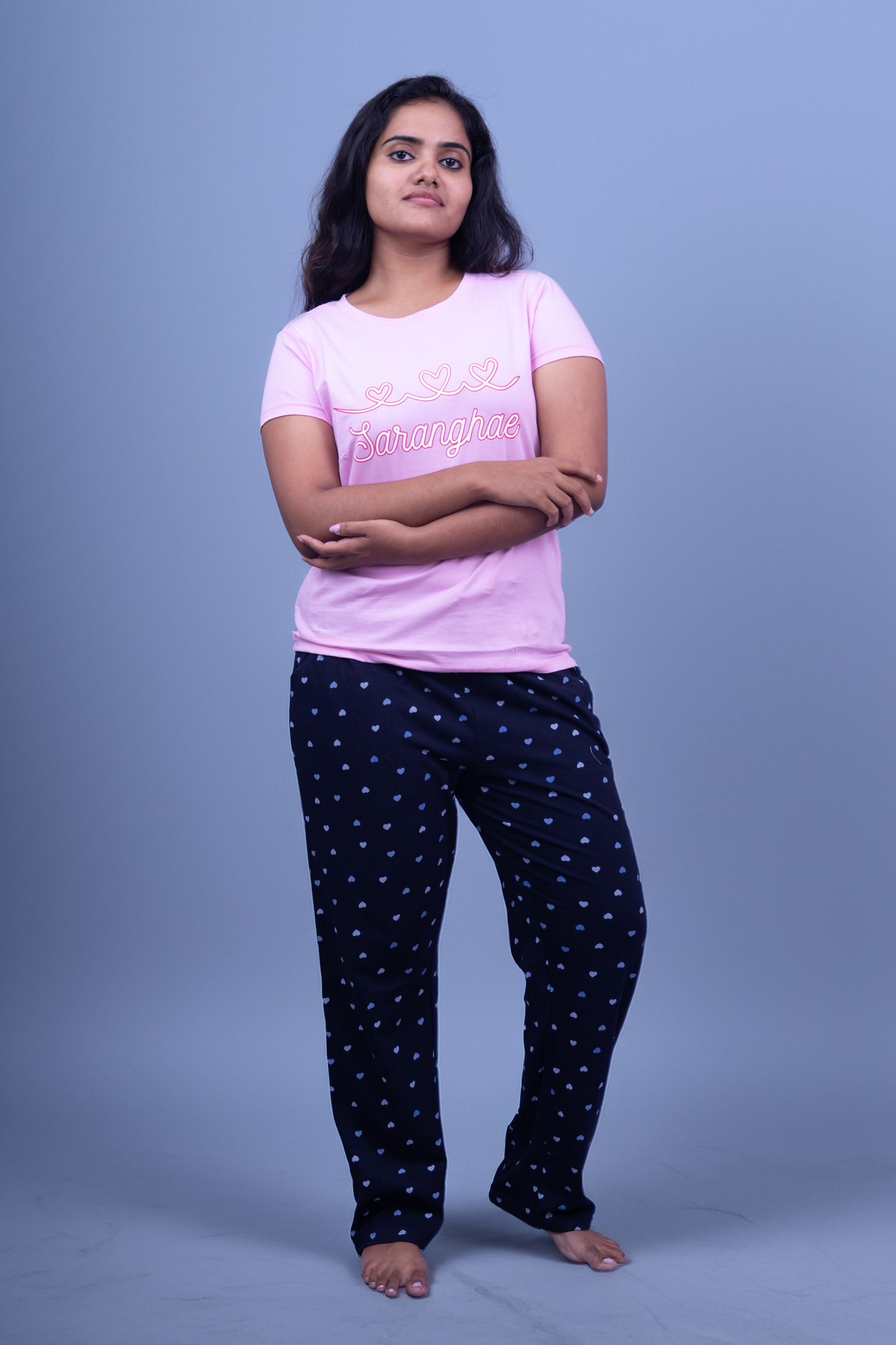 Lover's Heart Sarange Pajama Set