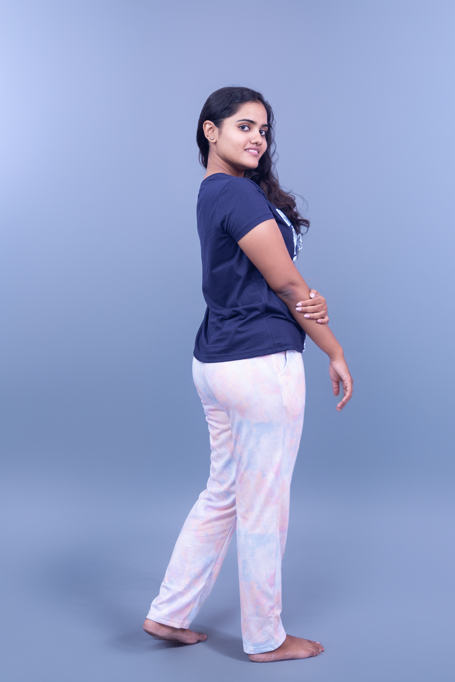 Mental Health Cares Tie-Dye Pajama Set