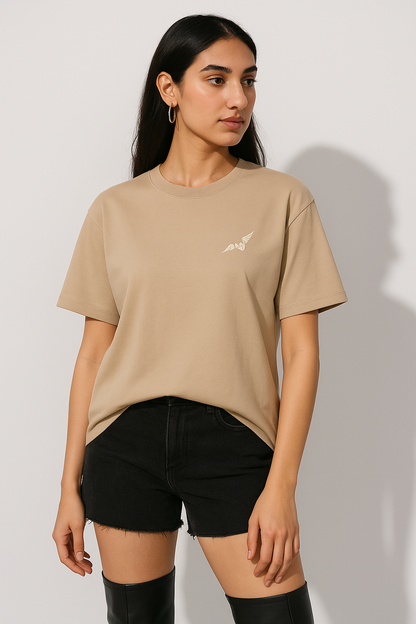 Oversized Hogwarts Emblem T-Shirt