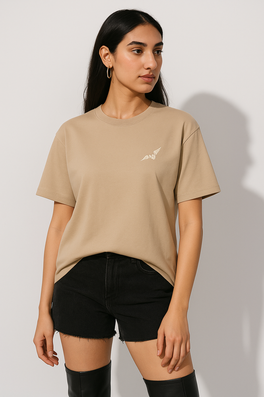 Oversized Hogwarts Emblem T-Shirt