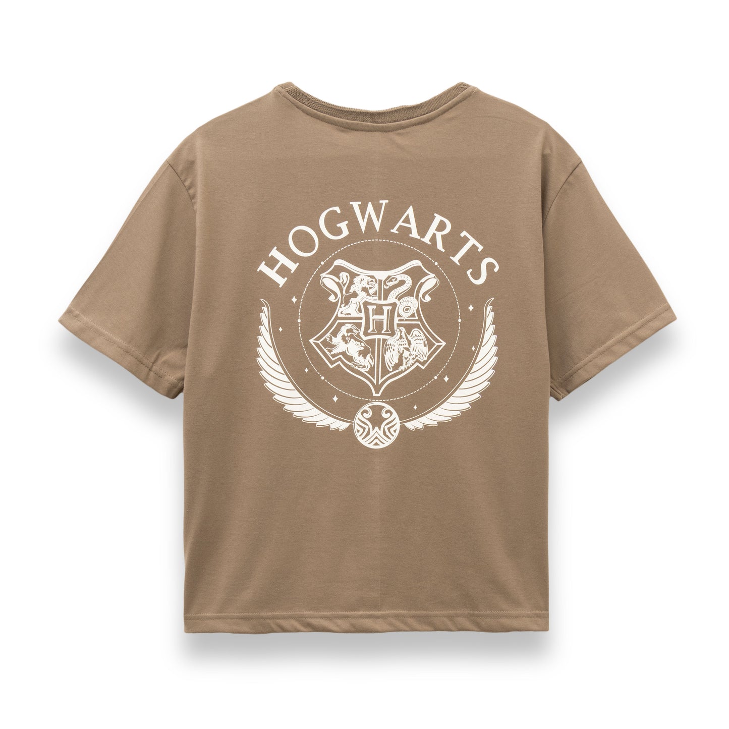 Oversized Hogwarts Emblem T-Shirt