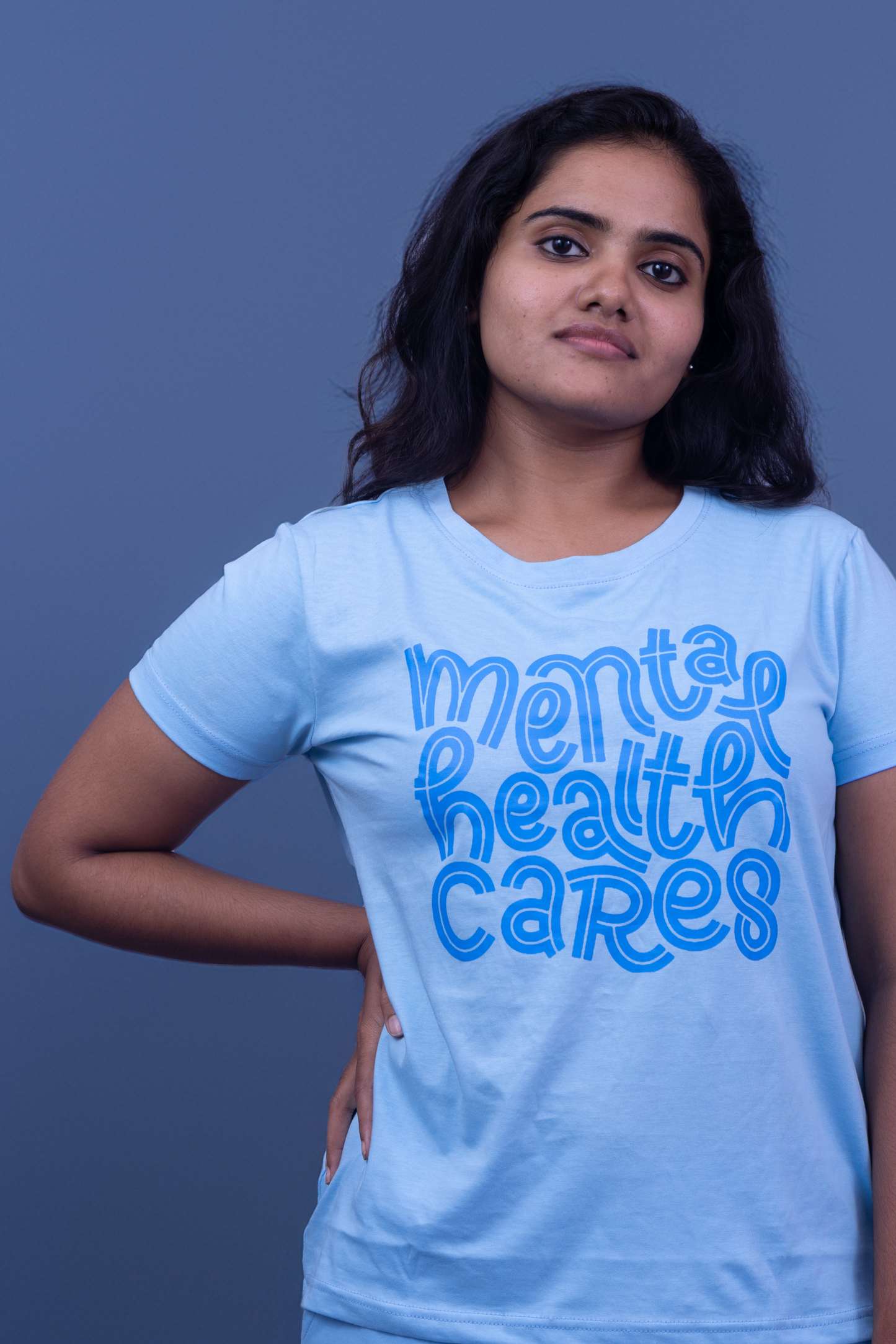 Mental Health Cares Pajama Set (Solid Pant)